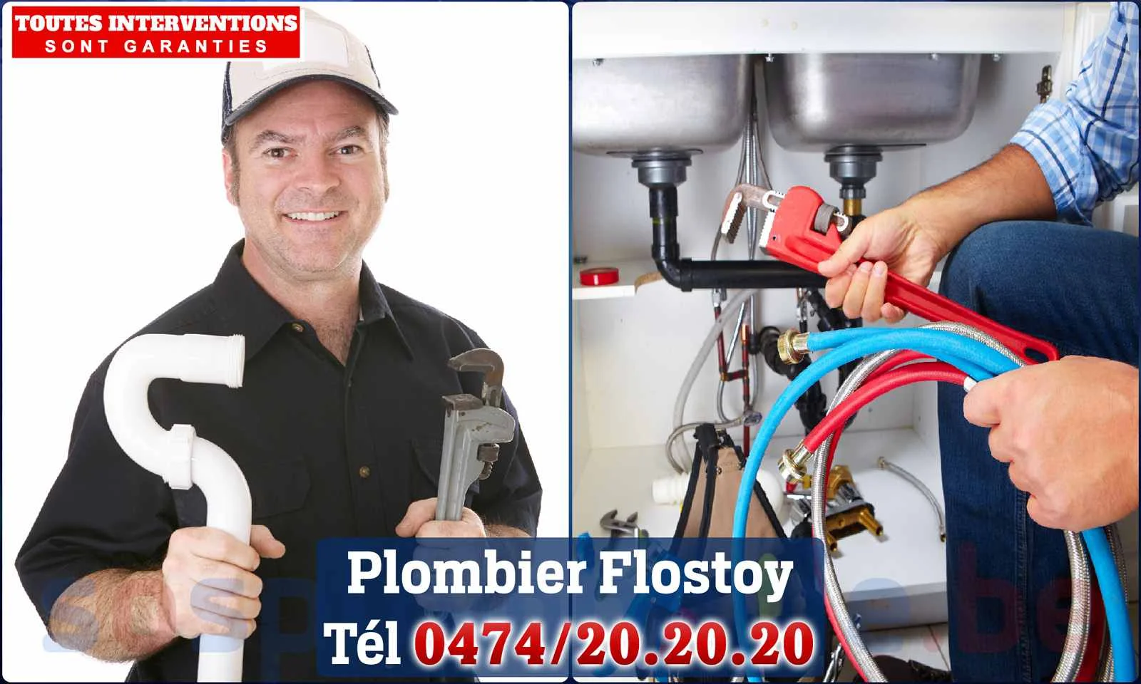 SOS Plomberie - Plombier Flostoy pour installation et
                    réparation