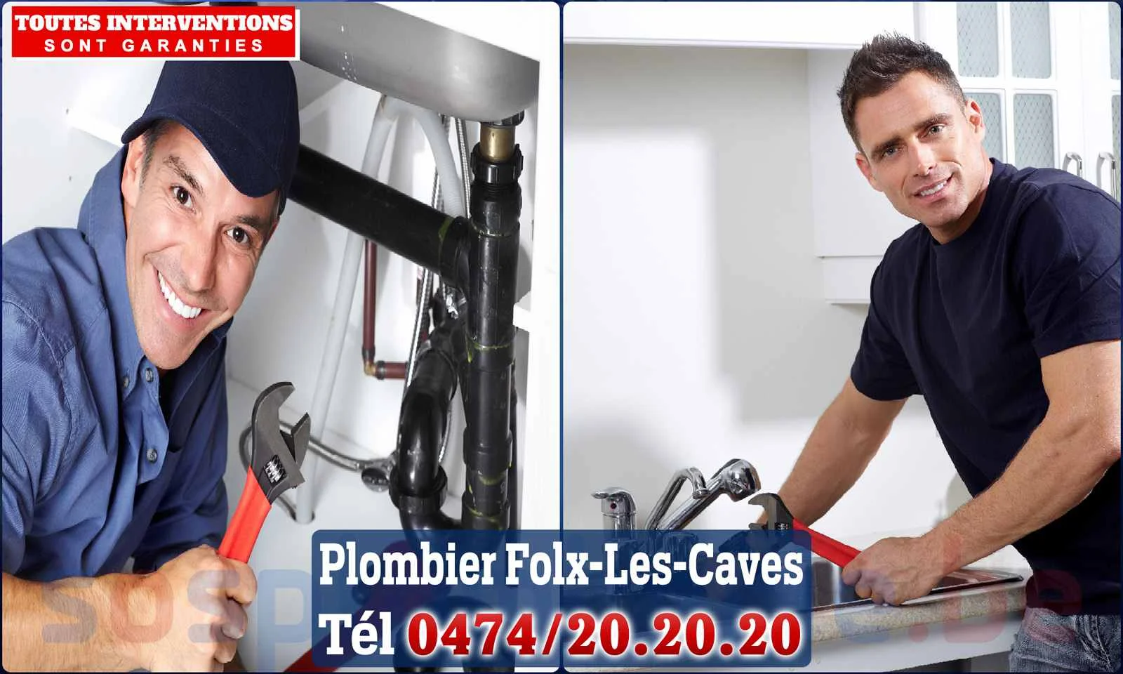 SOS Plomberie - Plombier Folx-les-Caves pour installation et
                    réparation
