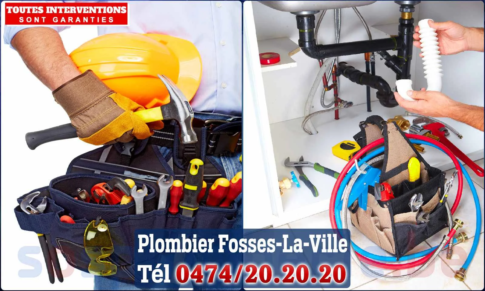 SOS Plomberie - Plombier Fosses-la-Ville pour installation et réparation