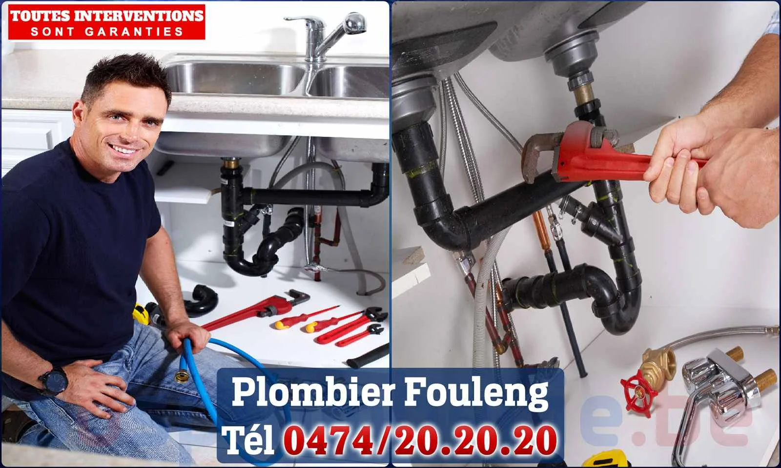 SOS Plomberie - Plombier Fouleng pour installation et
                    réparation