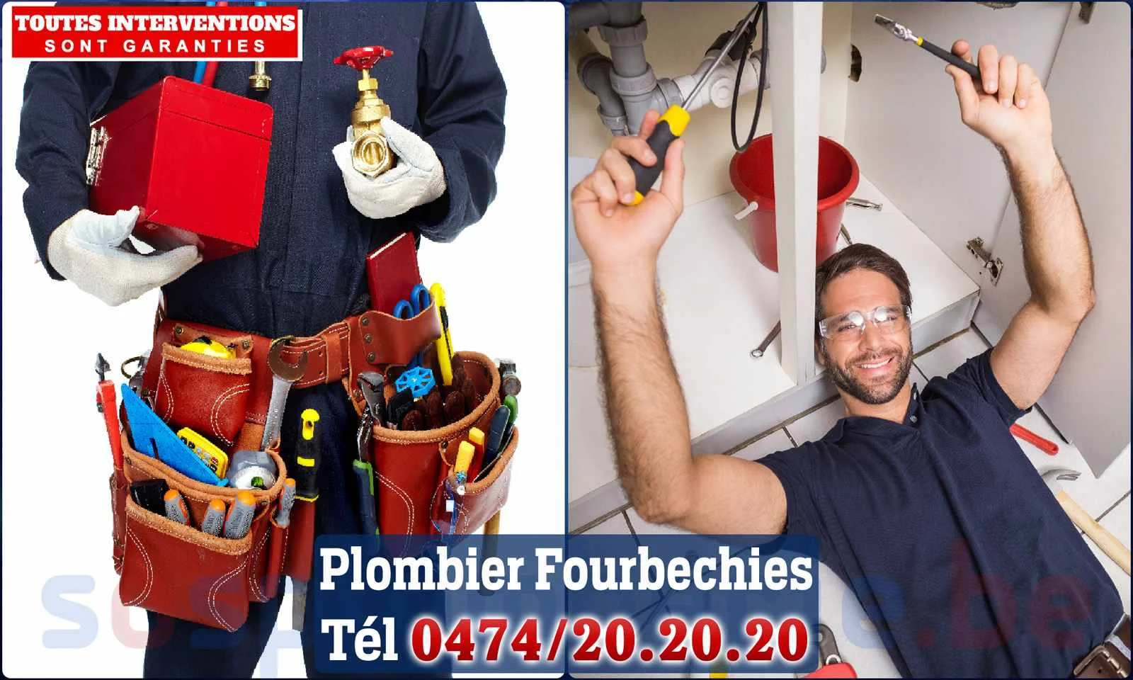 SOS Plomberie - Plombier Fourbechies pour installation et
                    réparation