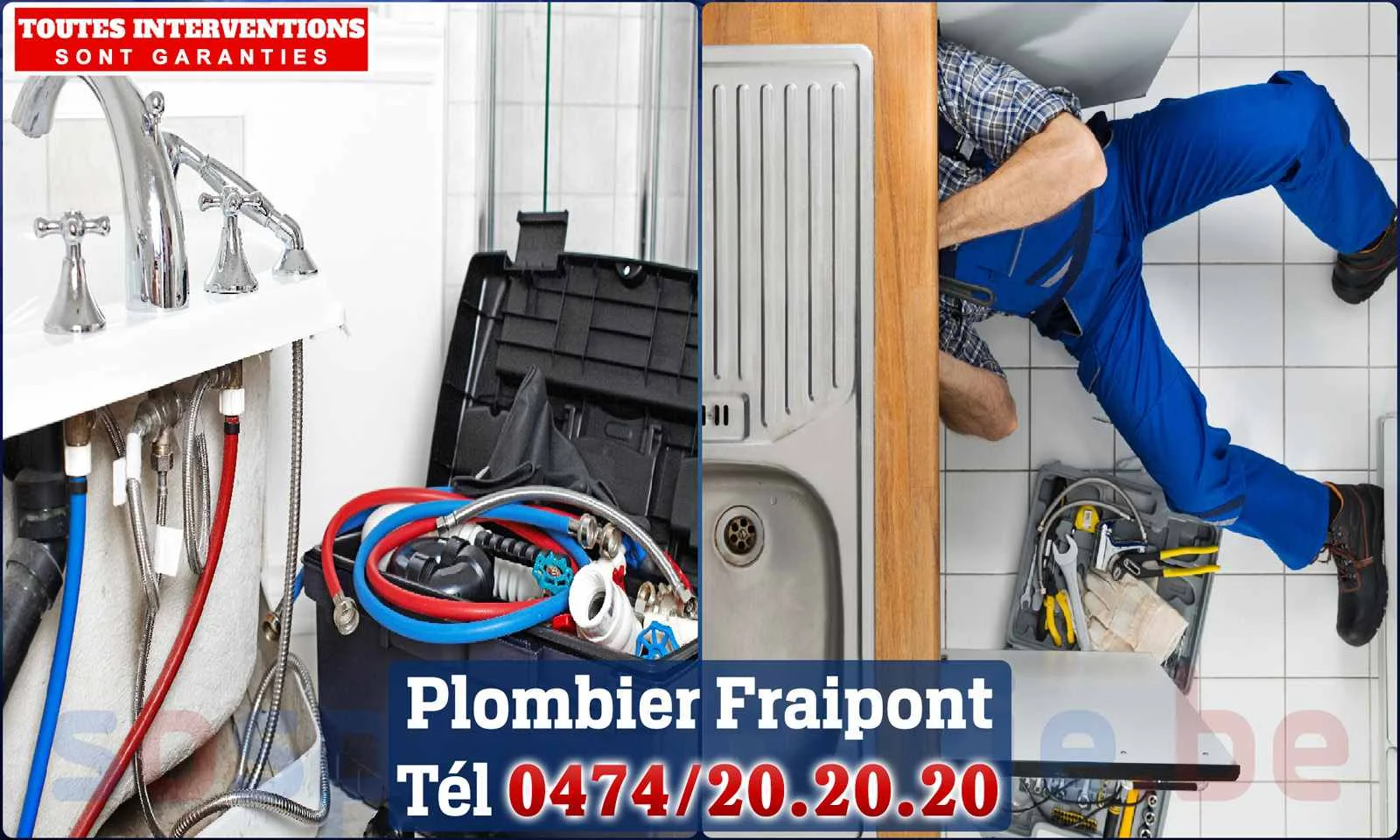 SOS Plomberie - Plombier Fraipont pour installation et
                    réparation