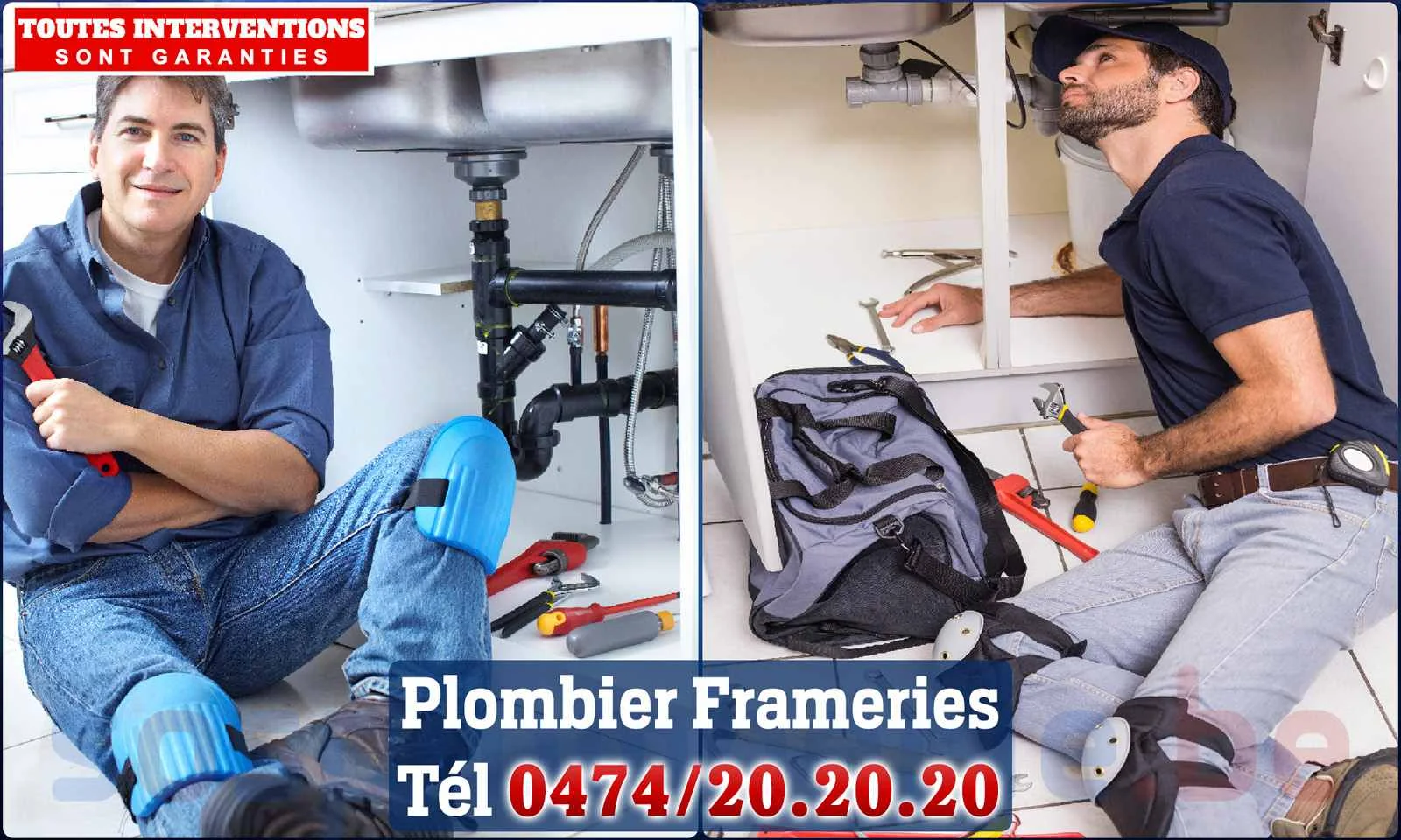 SOS Plomberie - Plombier Frameries pour installation et réparation