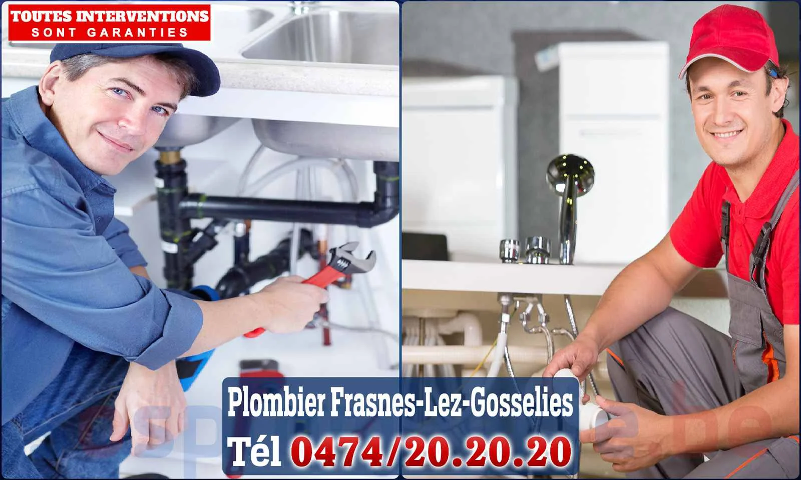 SOS Plomberie - Plombier Frasnes-lez-Gosselies pour installation et
                    réparation