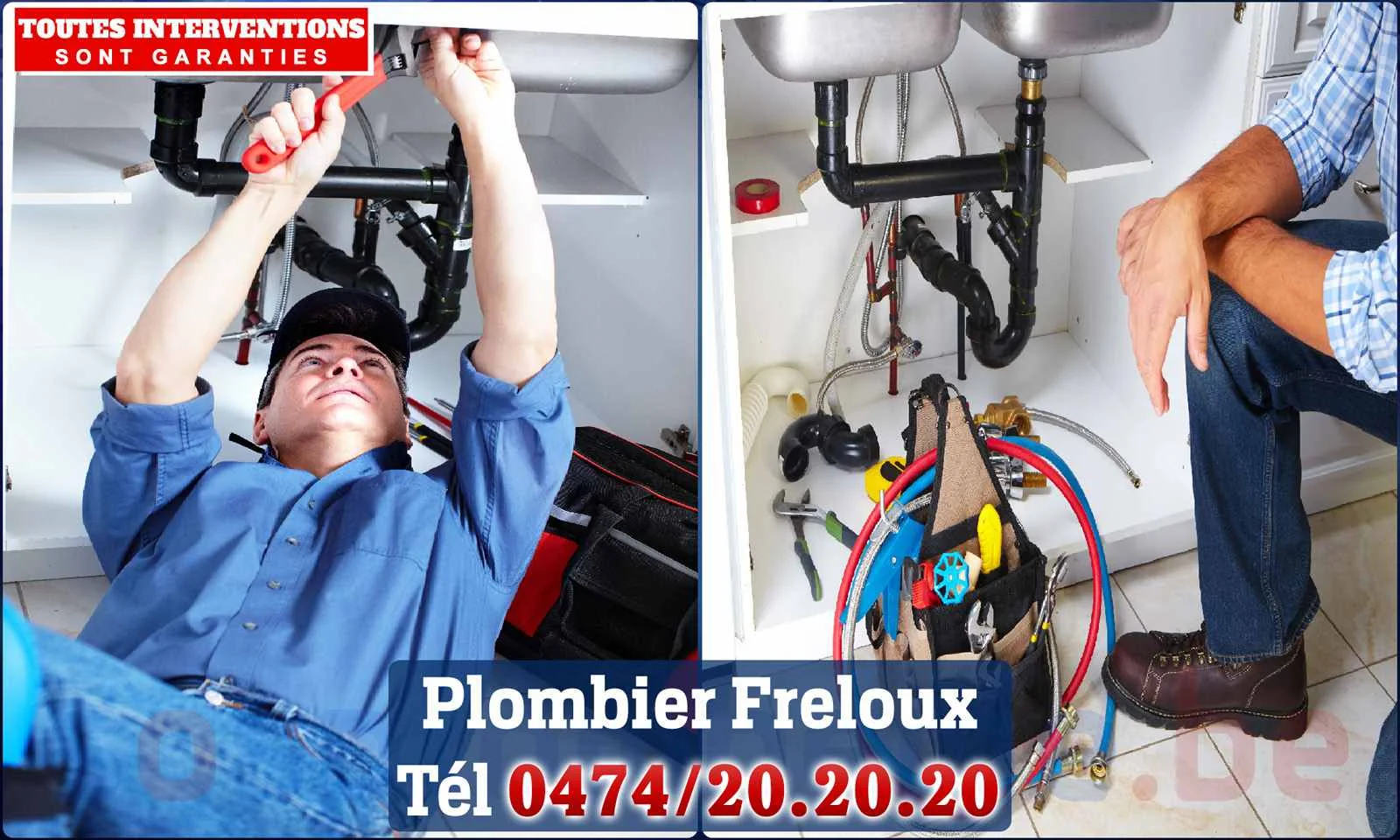 SOS Plomberie - Plombier Freloux pour installation et
                    réparation