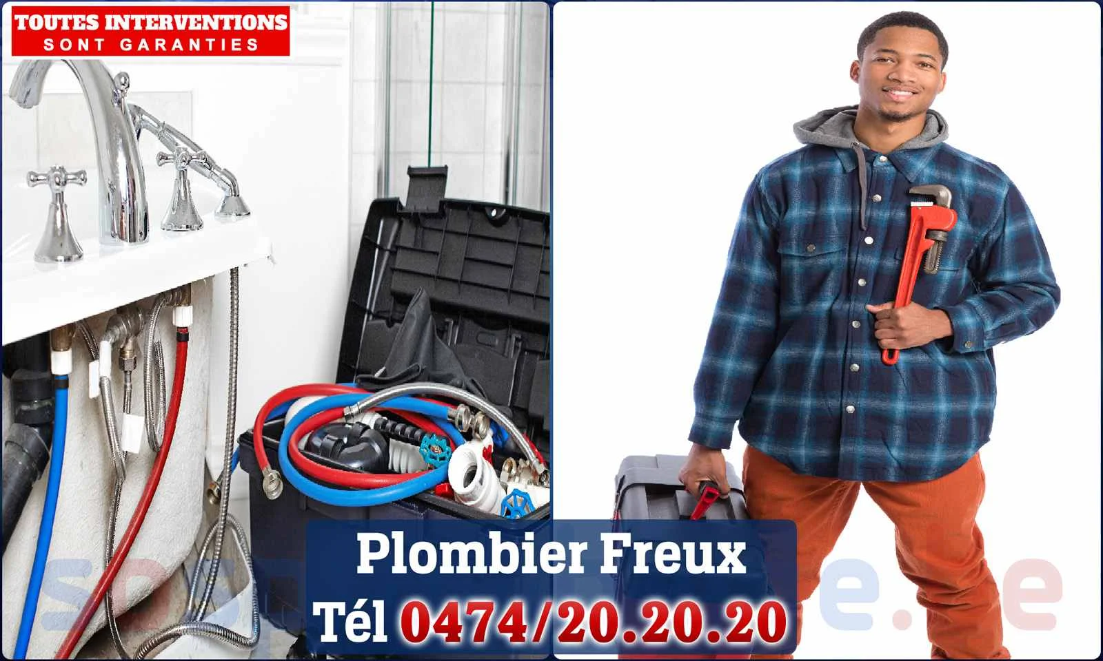 SOS Plomberie - Plombier Freux pour installation et
                    réparation