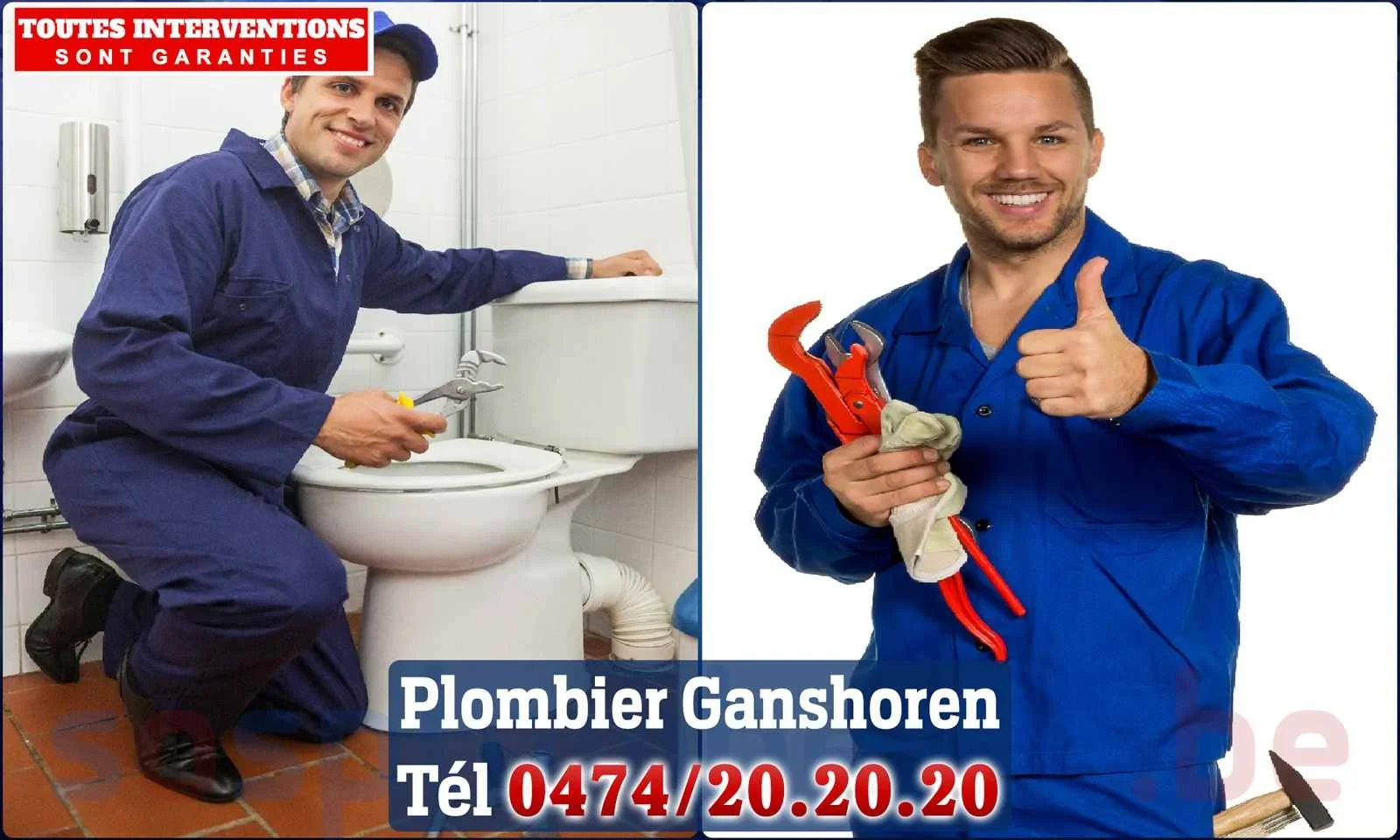 SOS Plomberie - Plombier Ganshoren pour installation et réparation