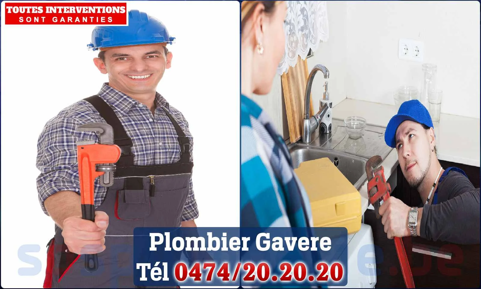 SOS Plomberie - Plombier Gavere pour installation et réparation