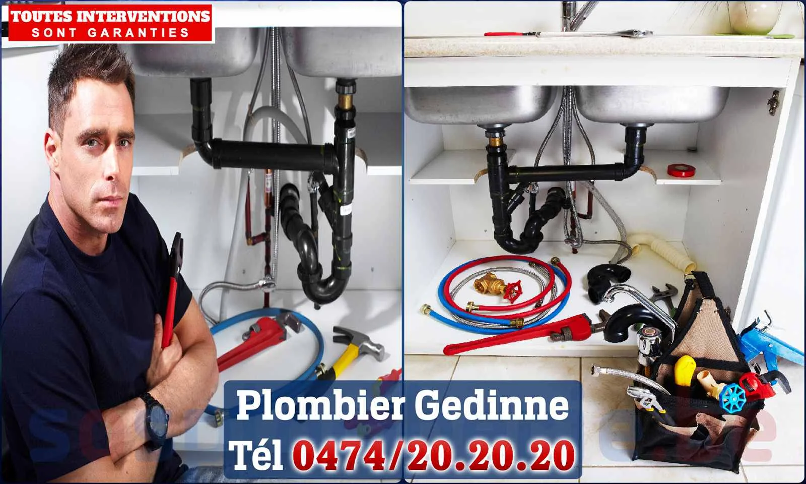 SOS Plomberie - Plombier Gedinne pour installation et réparation
