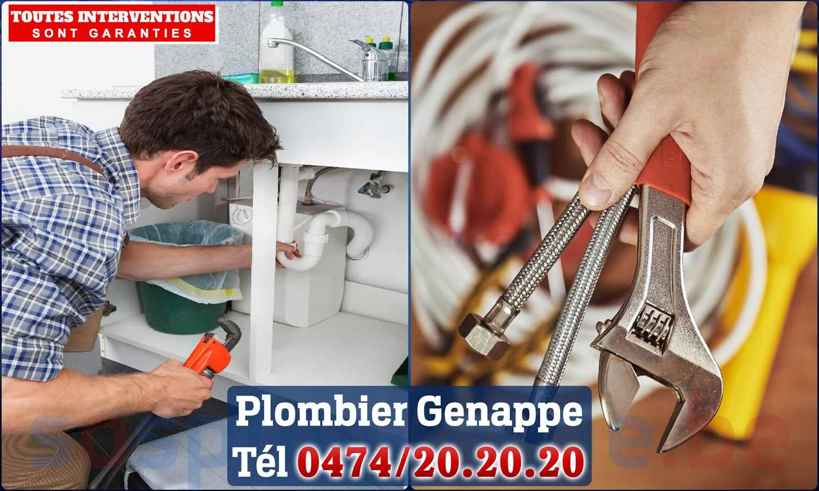 SOS Plomberie - Plombier Genappe pour installation et réparation