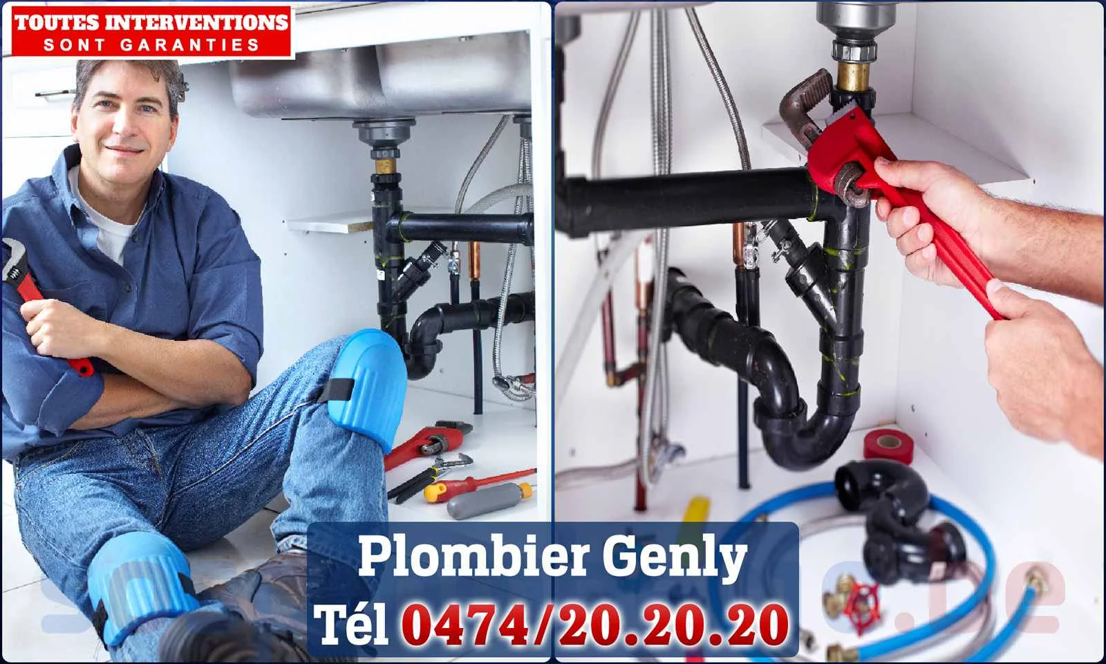 SOS Plomberie - Plombier Genly pour installation et
                    réparation