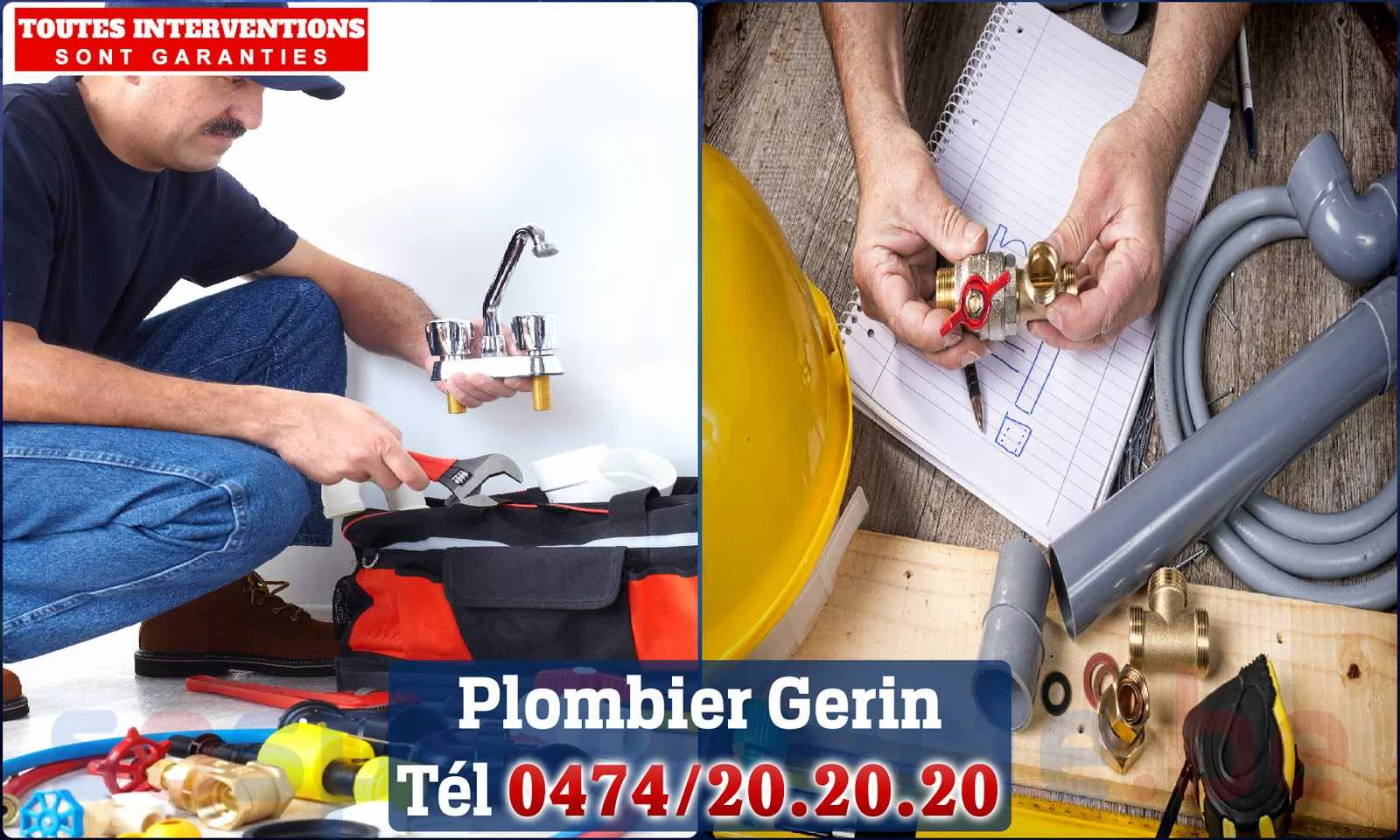 SOS Plomberie - Plombier Gerin pour installation et
                    réparation