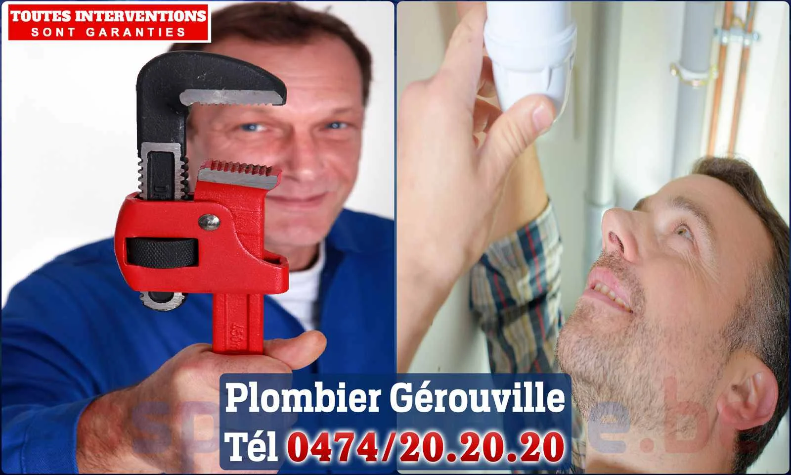 SOS Plomberie - Plombier Gérouville pour installation et
                    réparation