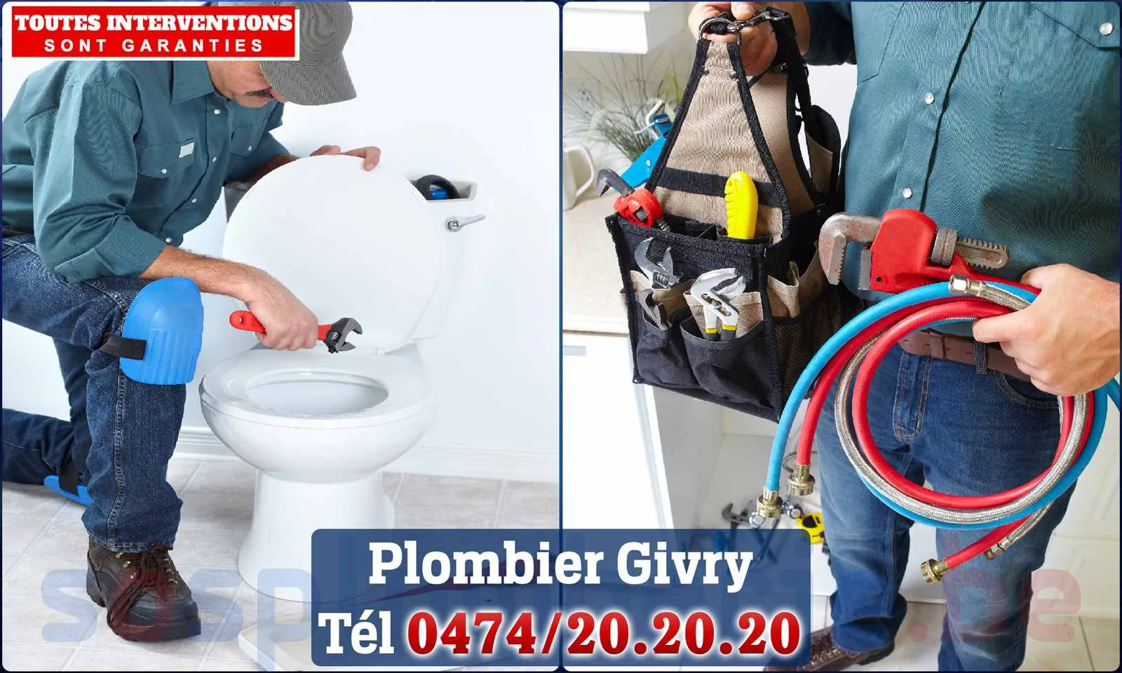 SOS Plomberie - Plombier Givry pour installation et
                    réparation
