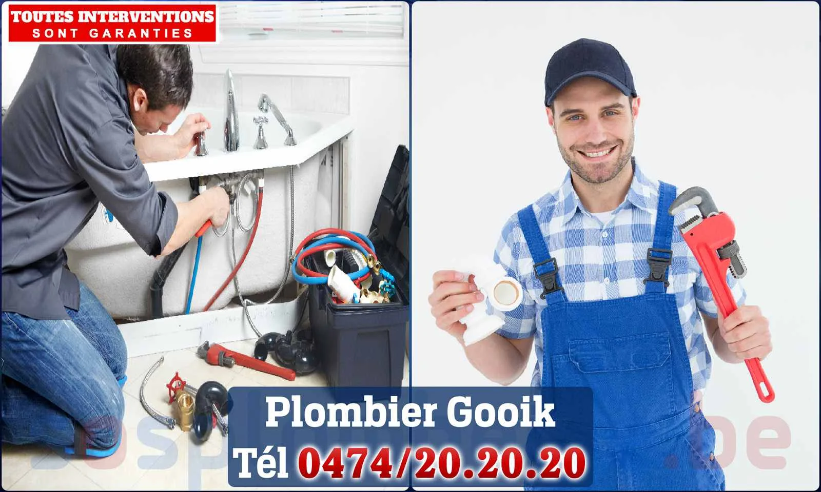 SOS Plomberie - Plombier Gooik pour installation et réparation