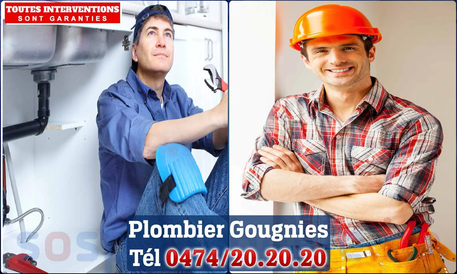 SOS Plomberie - Plombier Gougnies pour installation et
                    réparation