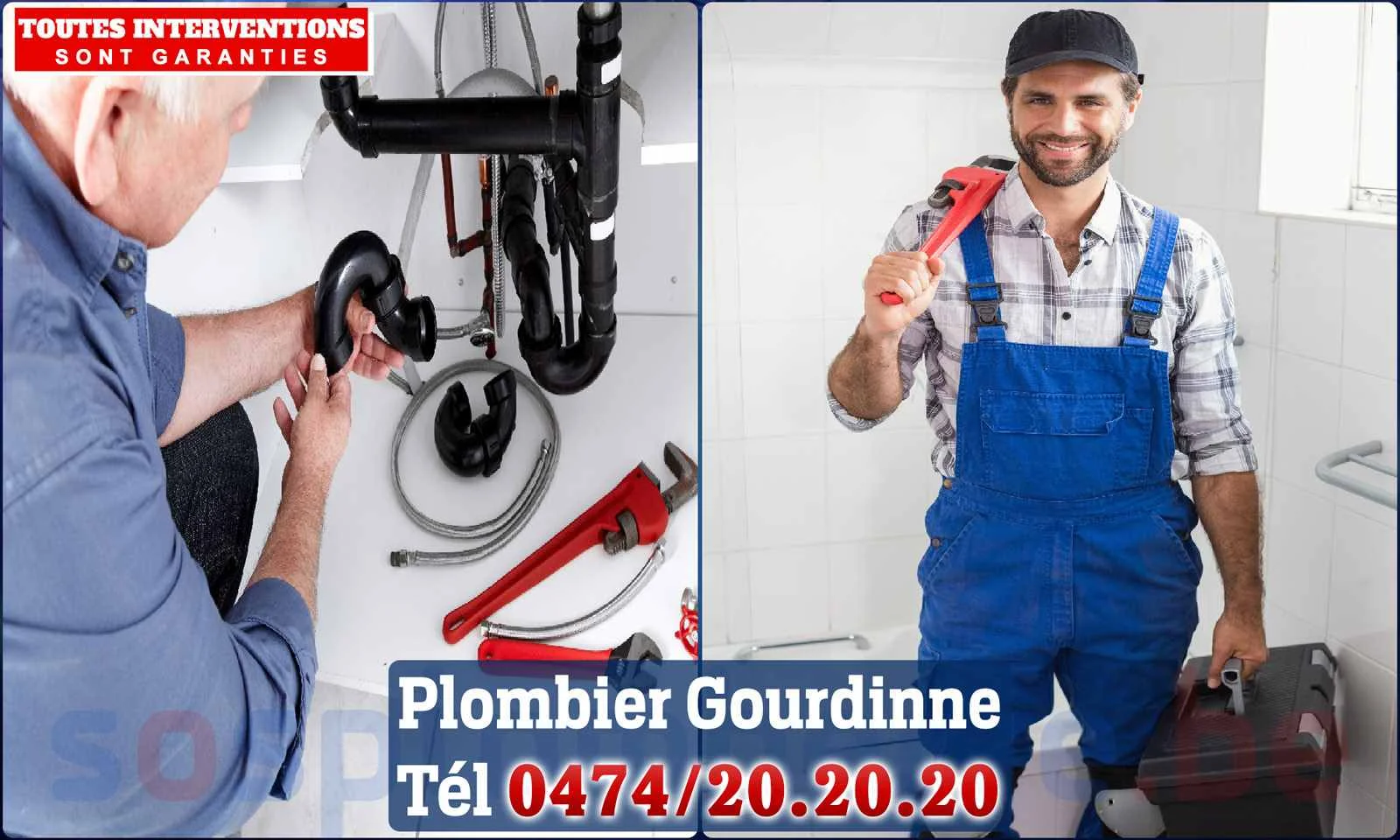 SOS Plomberie - Plombier Gourdinne pour installation et
                    réparation