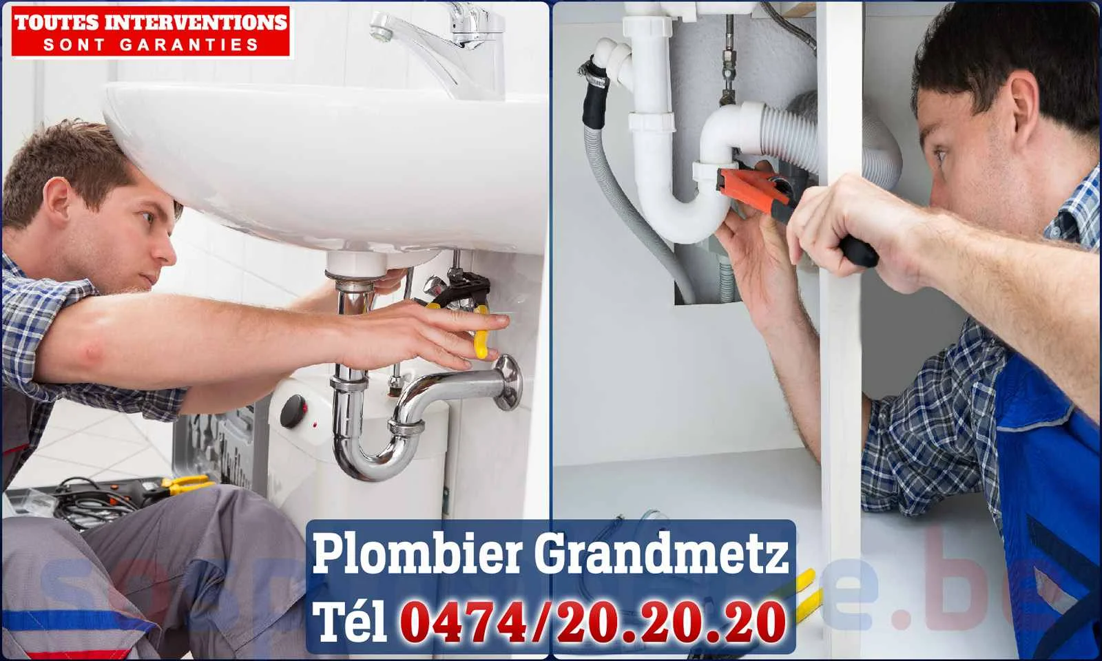 SOS Plomberie - Plombier Grandmetz pour installation et
                    réparation