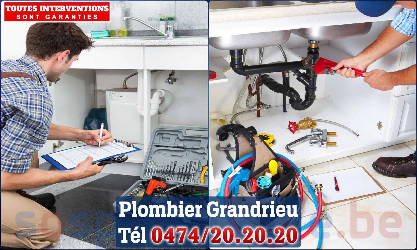 SOS Plomberie - Plombier Grandrieu pour installation et
                    réparation