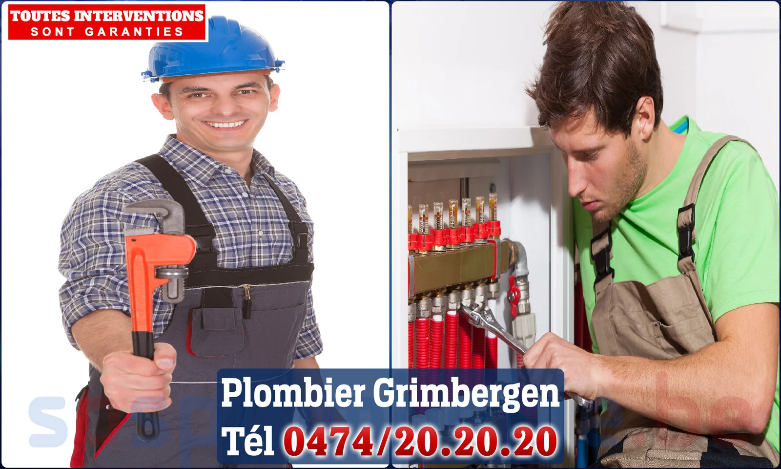 SOS Plomberie - Plombier Grimbergen pour installation et réparation