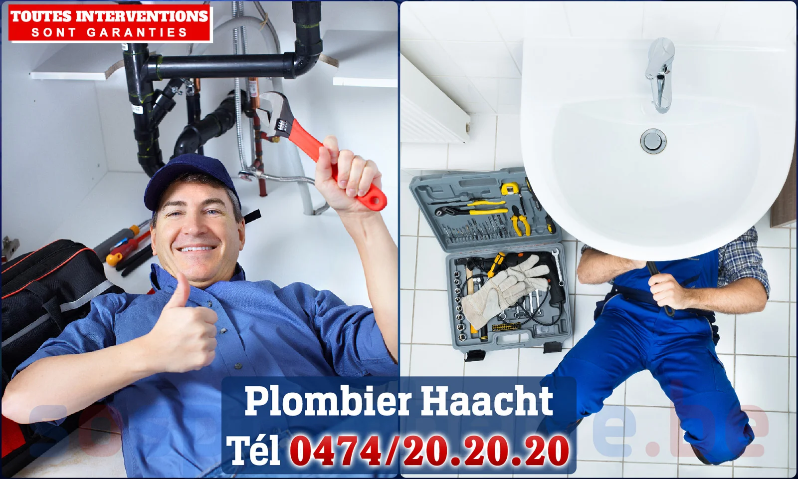 SOS Plomberie - Plombier Haacht pour installation et réparation