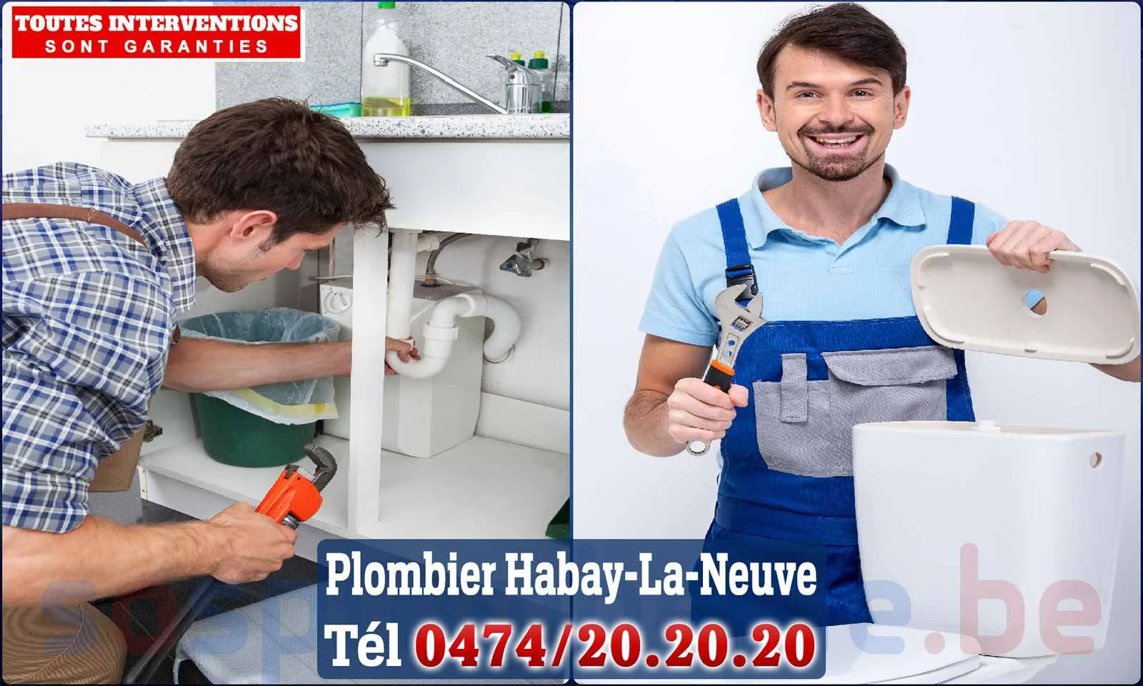SOS Plomberie - Plombier Habay-la-Neuve pour installation et
                    réparation