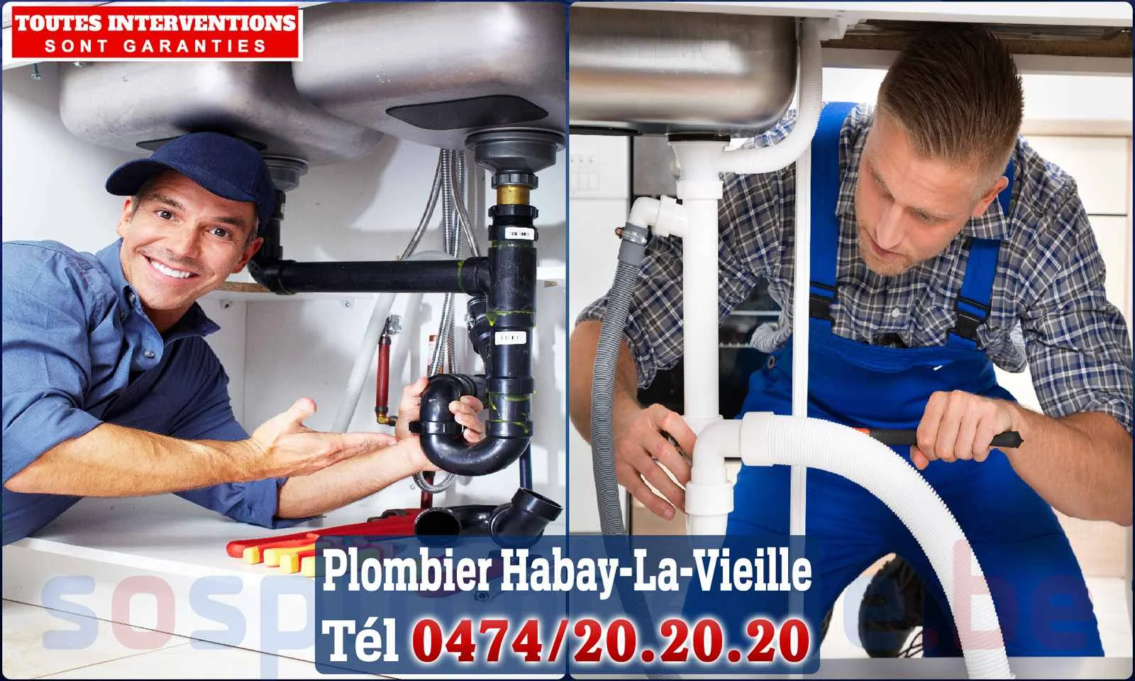 SOS Plomberie - Plombier Habay-la-Vieille pour installation et
                    réparation