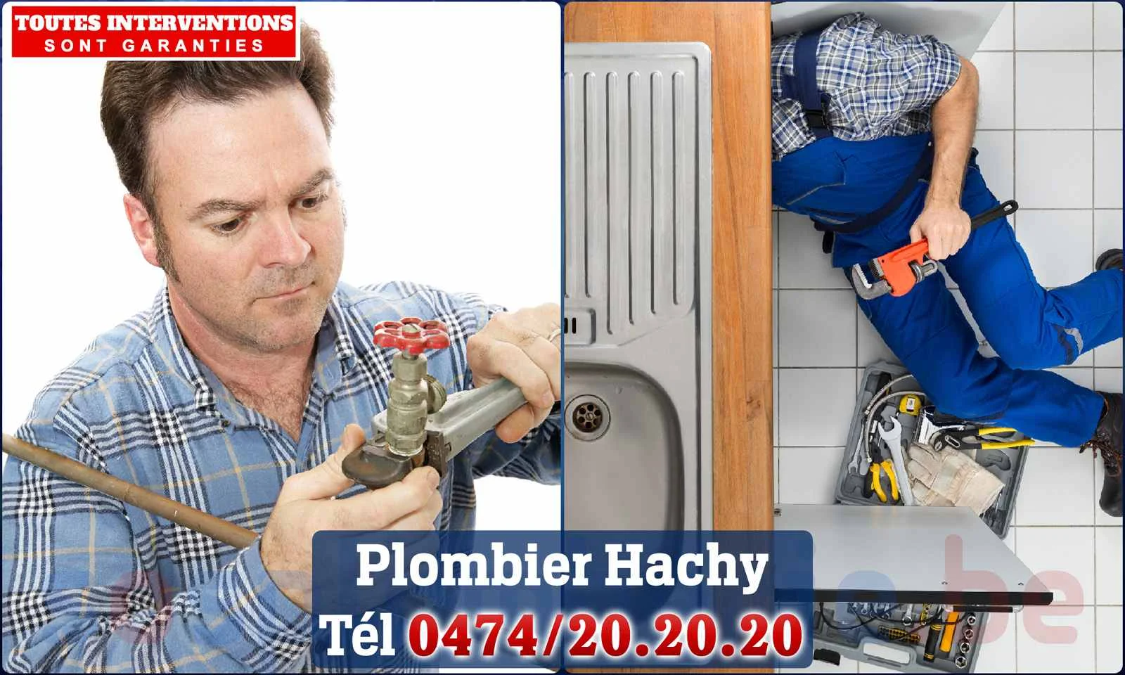 SOS Plomberie - Plombier Hachy pour installation et
                    réparation