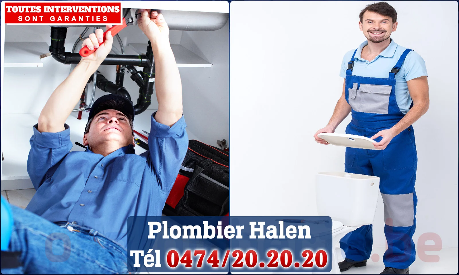 SOS Plomberie - Plombier Halen pour installation et réparation