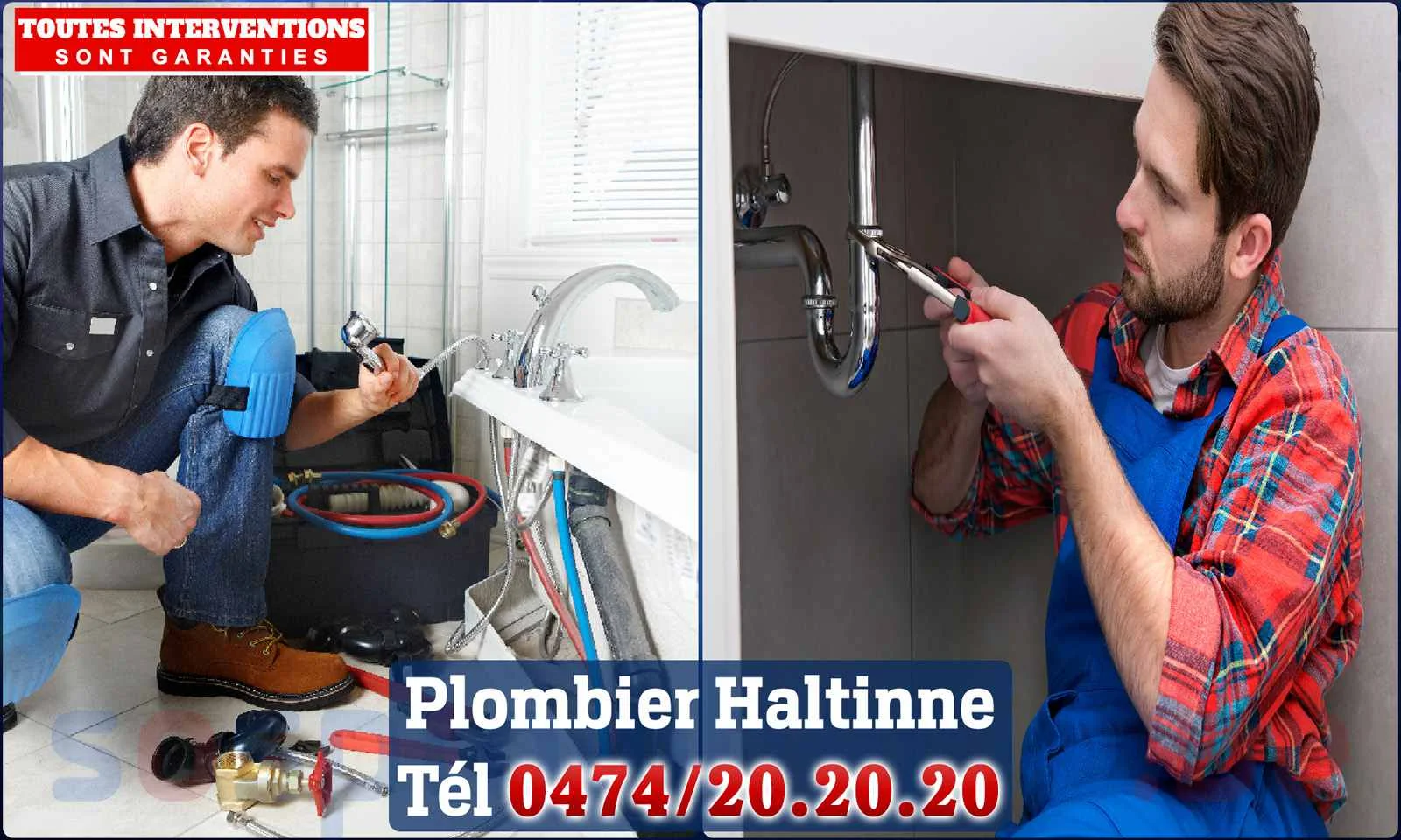 SOS Plomberie - Plombier Haltinne pour installation et
                    réparation