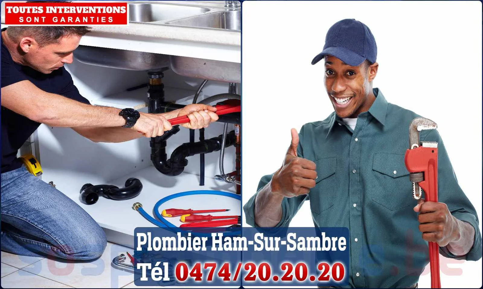 SOS Plomberie - Plombier Ham-sur-Sambre pour installation et
                    réparation