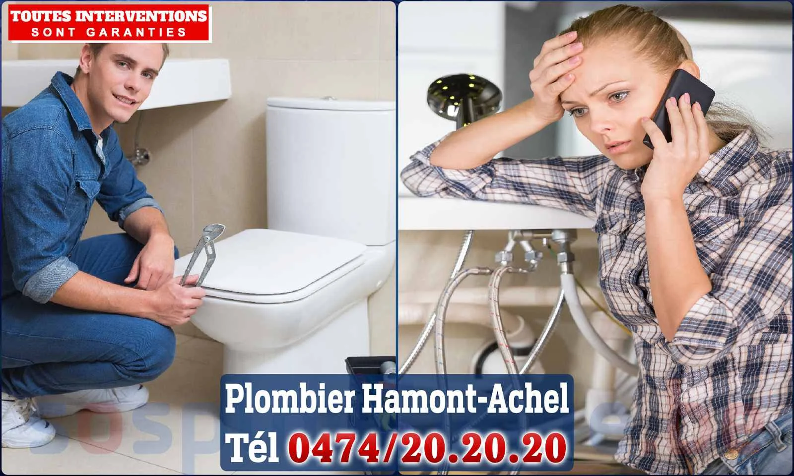 SOS Plomberie - Plombier Hamont Achel pour installation et réparation