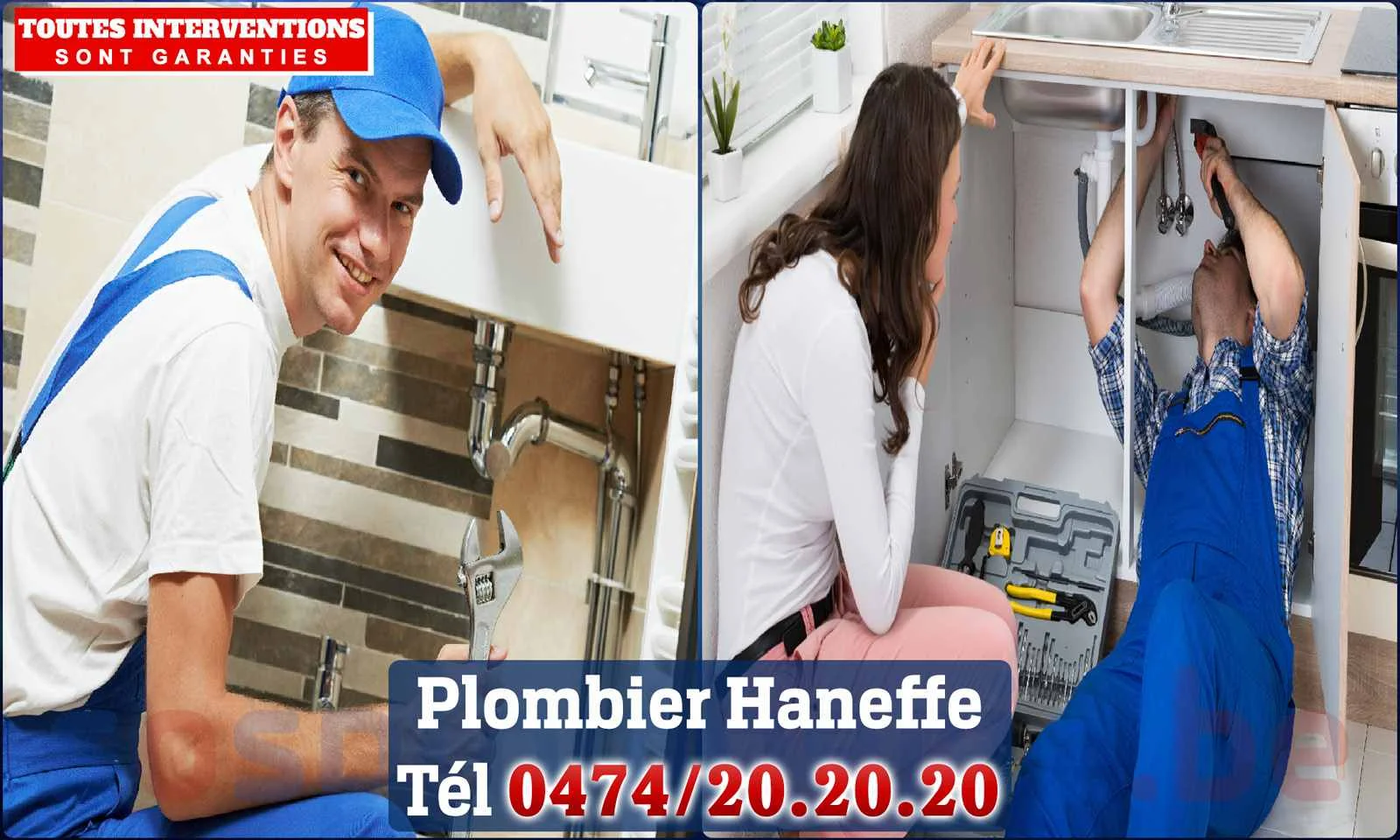 SOS Plomberie - Plombier Haneffe pour installation et
                    réparation