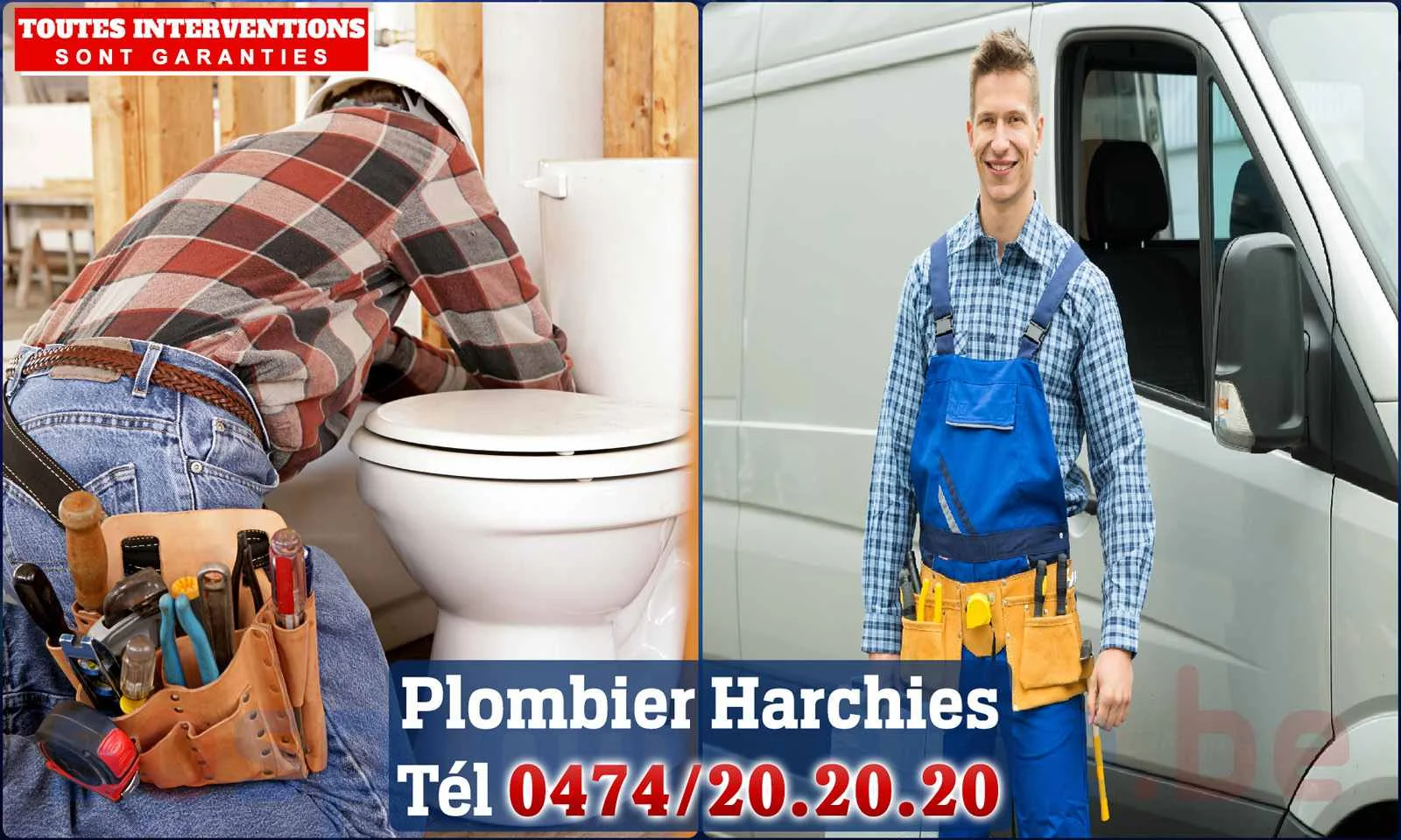 SOS Plomberie - Plombier Harchies pour installation et
                    réparation