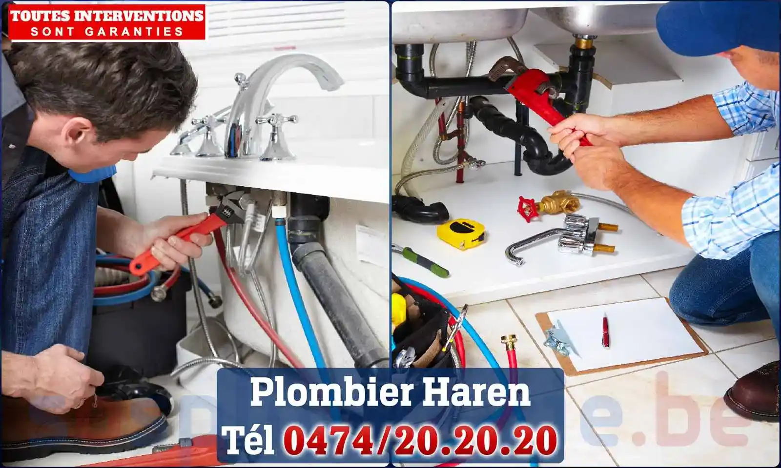 SOS Plomberie - Plombier Haren pour installation et
                    réparation