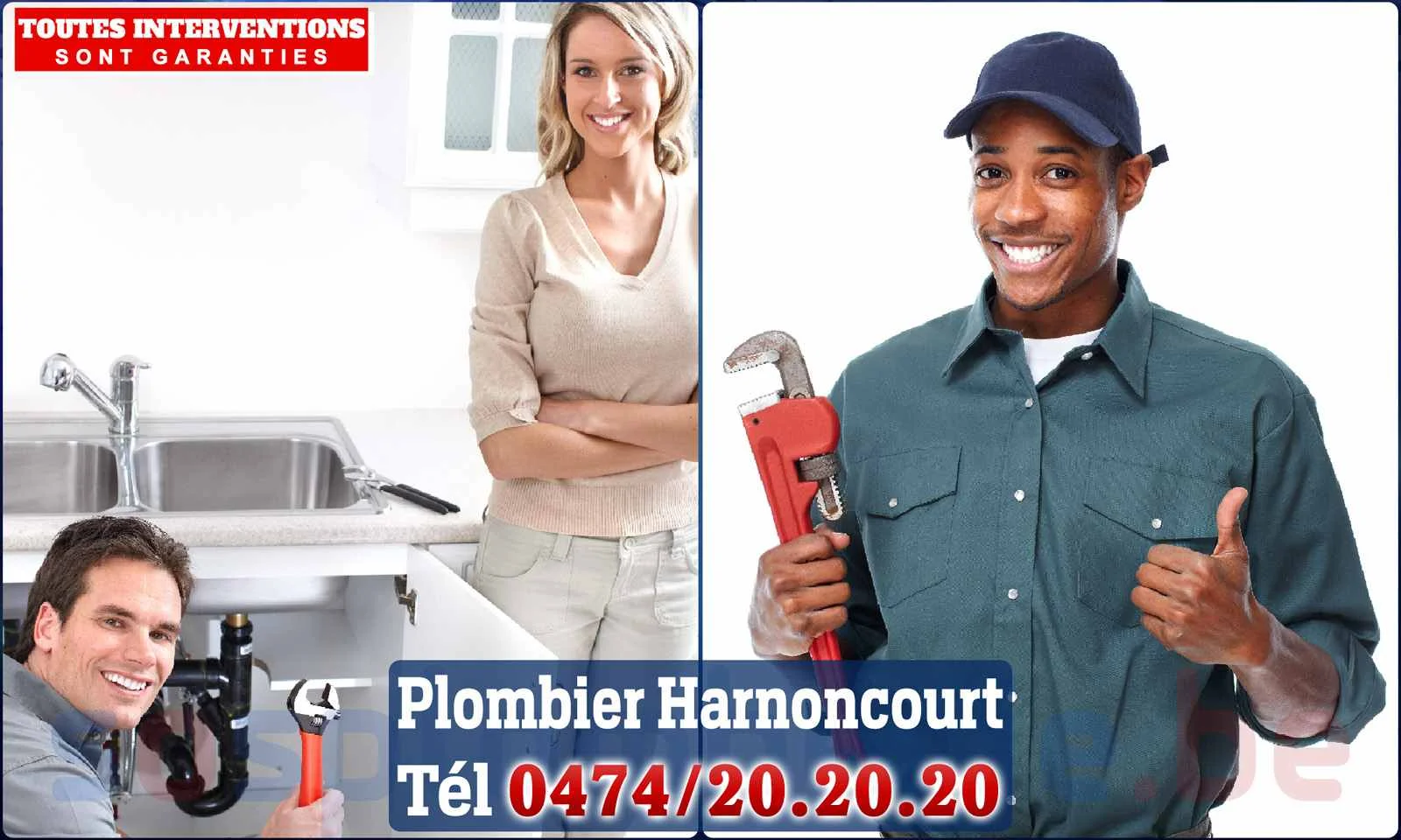 SOS Plomberie - Plombier Harnoncourt pour installation et
                    réparation