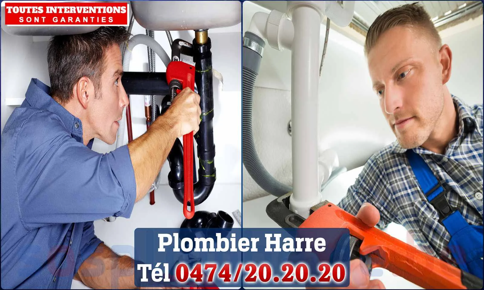 SOS Plomberie - Plombier Harre pour installation et
                    réparation