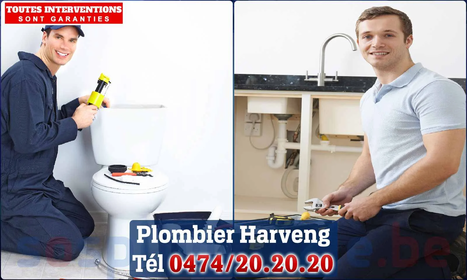 SOS Plomberie - Plombier Harveng pour installation et
                    réparation