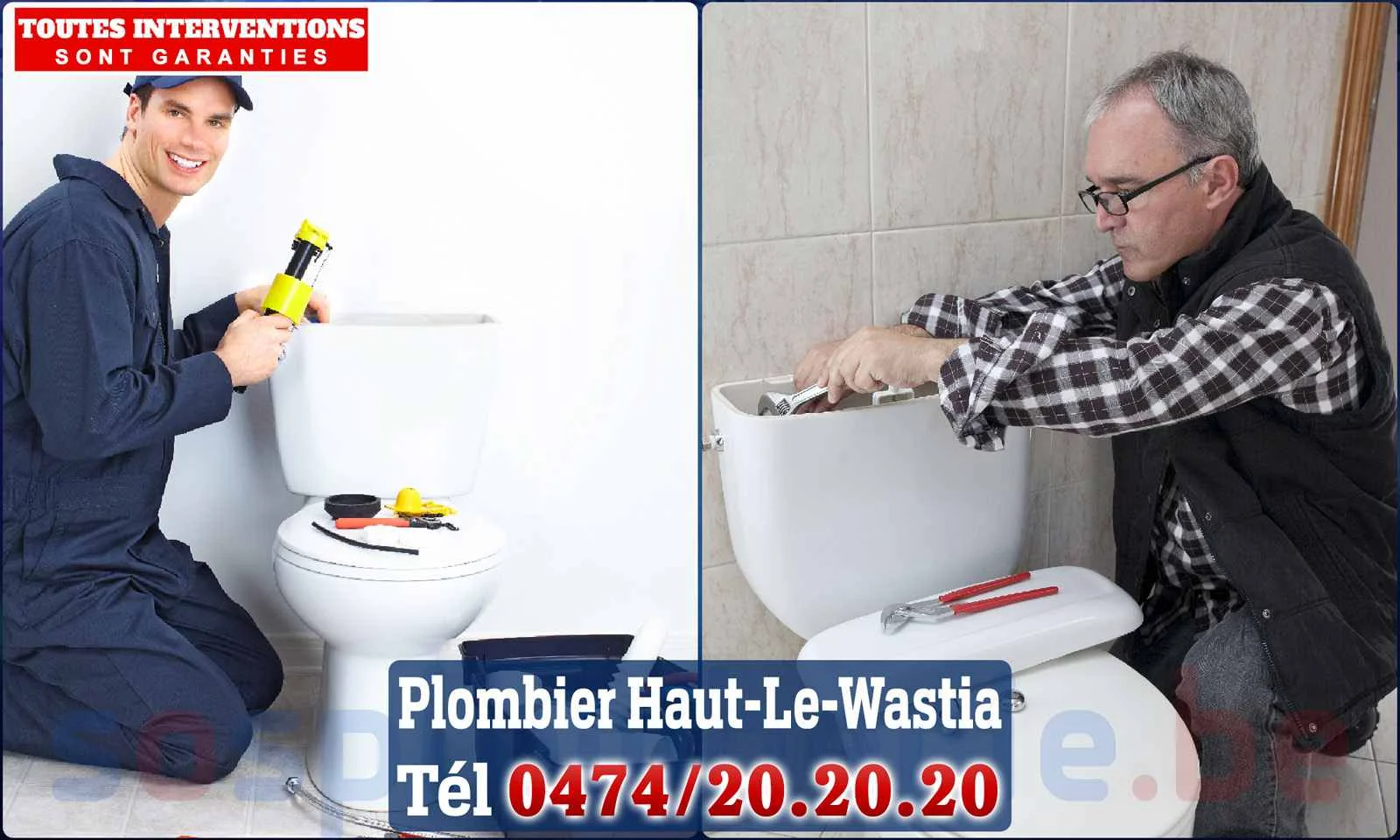 SOS Plomberie - Plombier Haut-le-Wastia pour installation et
                    réparation