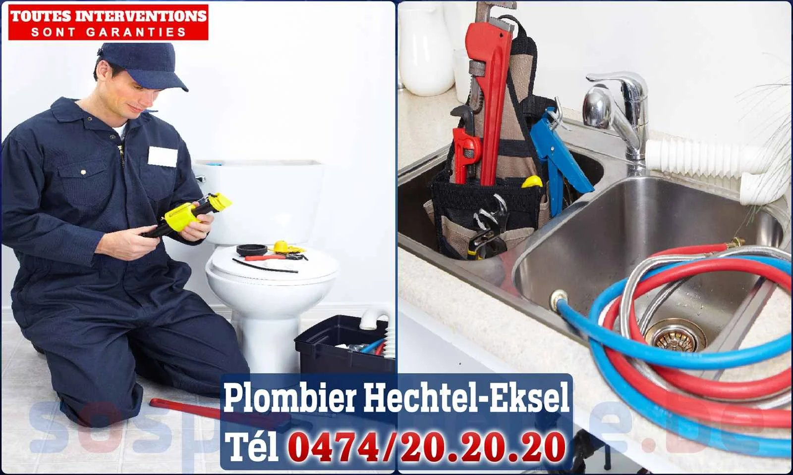 SOS Plomberie - Plombier Hechtel Eksel pour installation et réparation