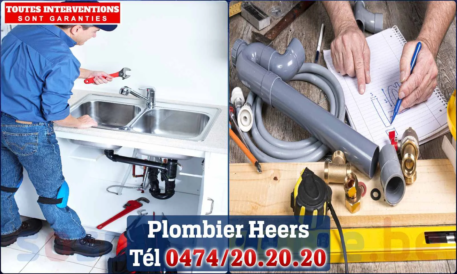 SOS Plomberie - Plombier Heers pour installation et réparation