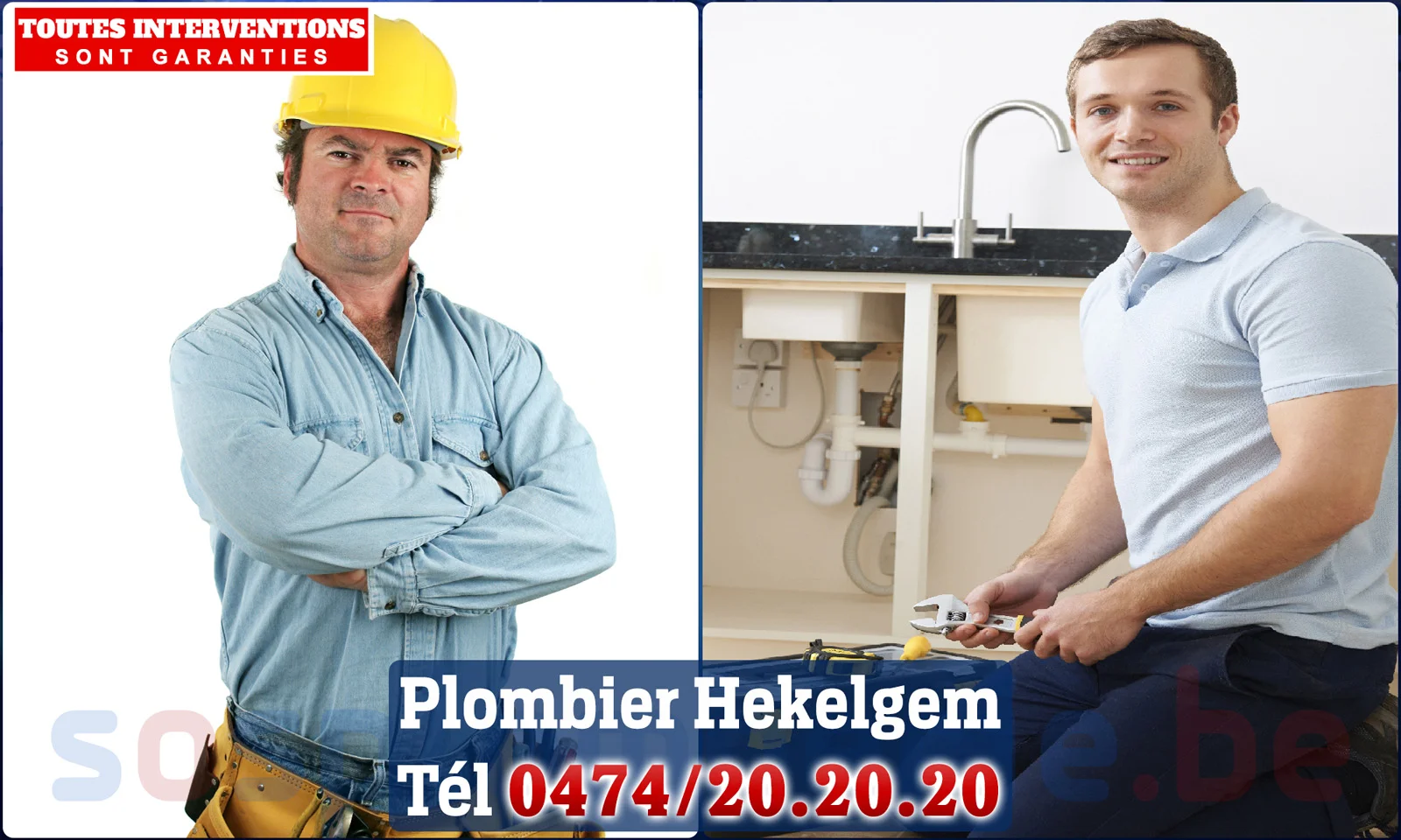 SOS Plomberie - Plombier Hekelgem pour installation et
                    réparation