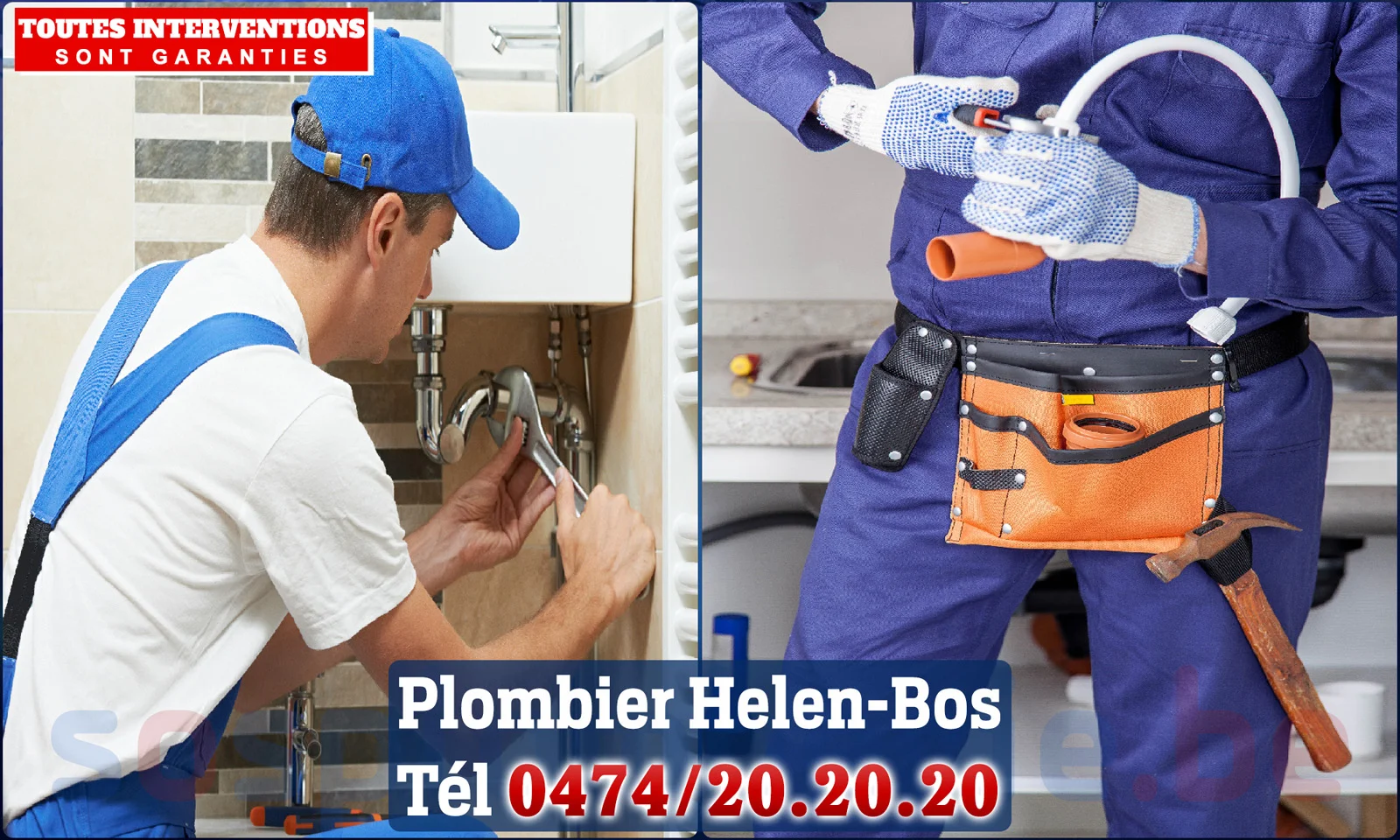 SOS Plomberie - Plombier Helen-Bos pour installation et
                    réparation