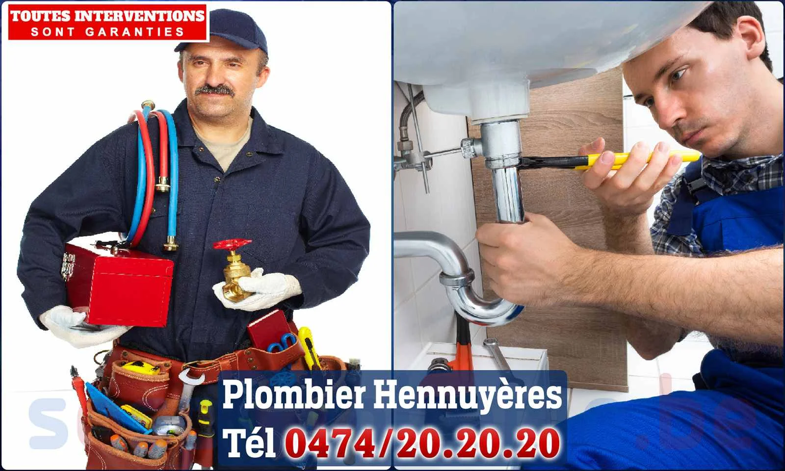 SOS Plomberie - Plombier Hennuyères pour installation et
                    réparation