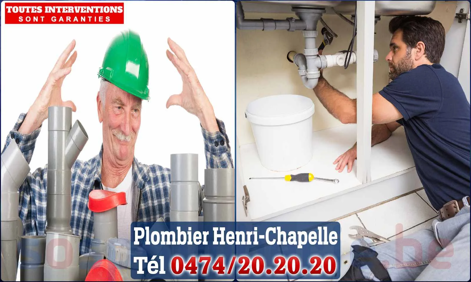 SOS Plomberie - Plombier Henri-Chapelle pour installation et
                    réparation