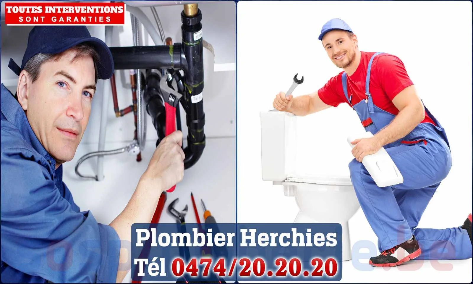 SOS Plomberie - Plombier Herchies pour installation et
                    réparation