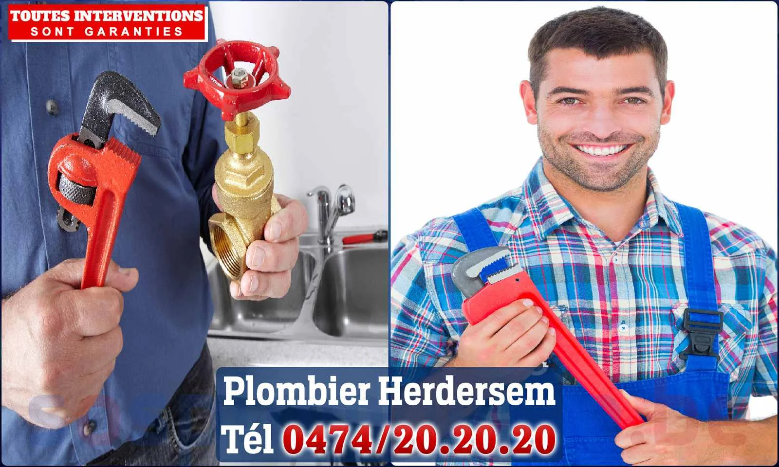 SOS Plomberie - Plombier Herdersem pour installation et
                    réparation