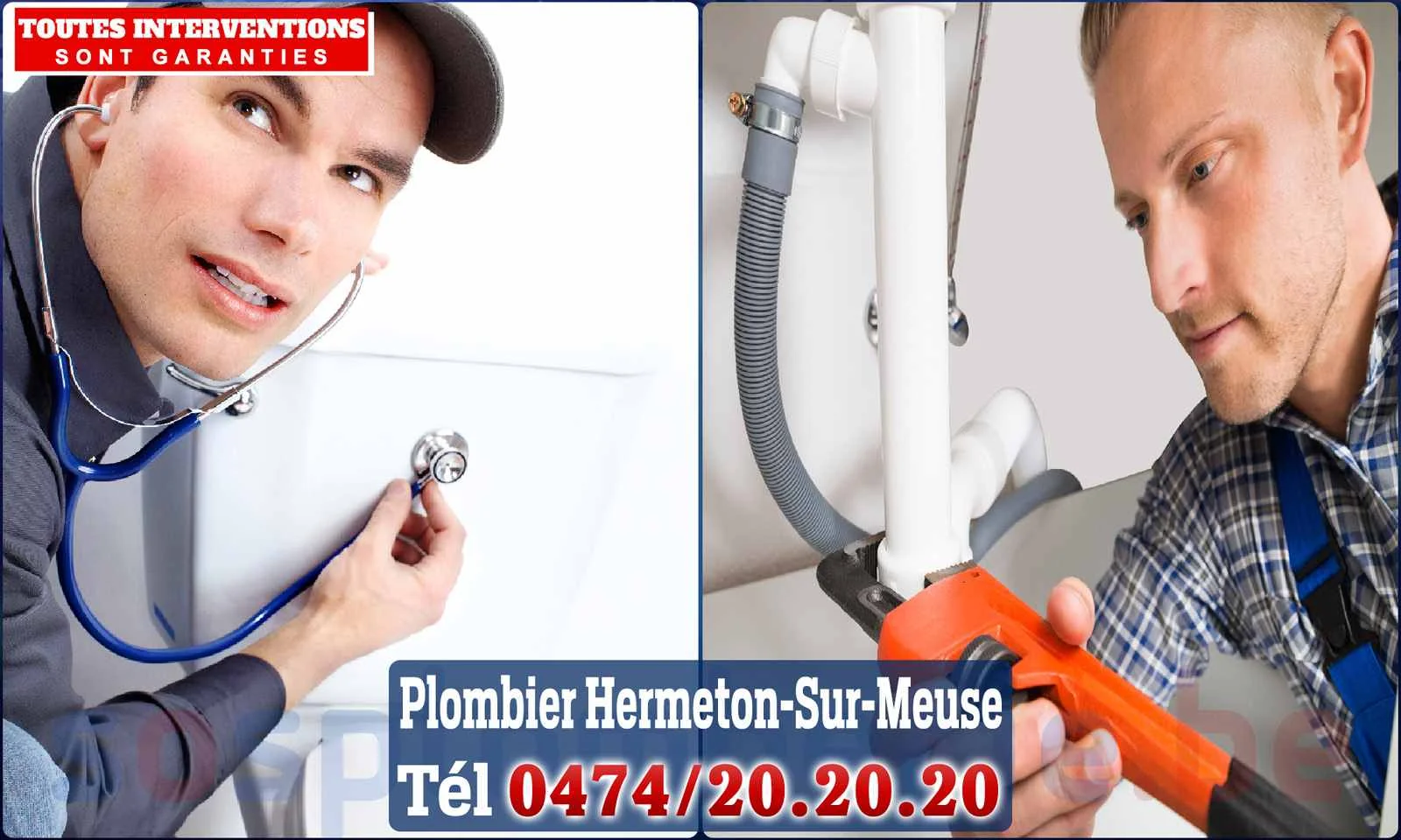 SOS Plomberie - Plombier Hermeton-sur-Meuse pour installation et
                    réparation