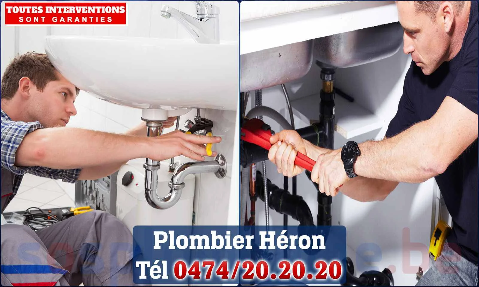 SOS Plomberie - Plombier Héron pour installation et réparation