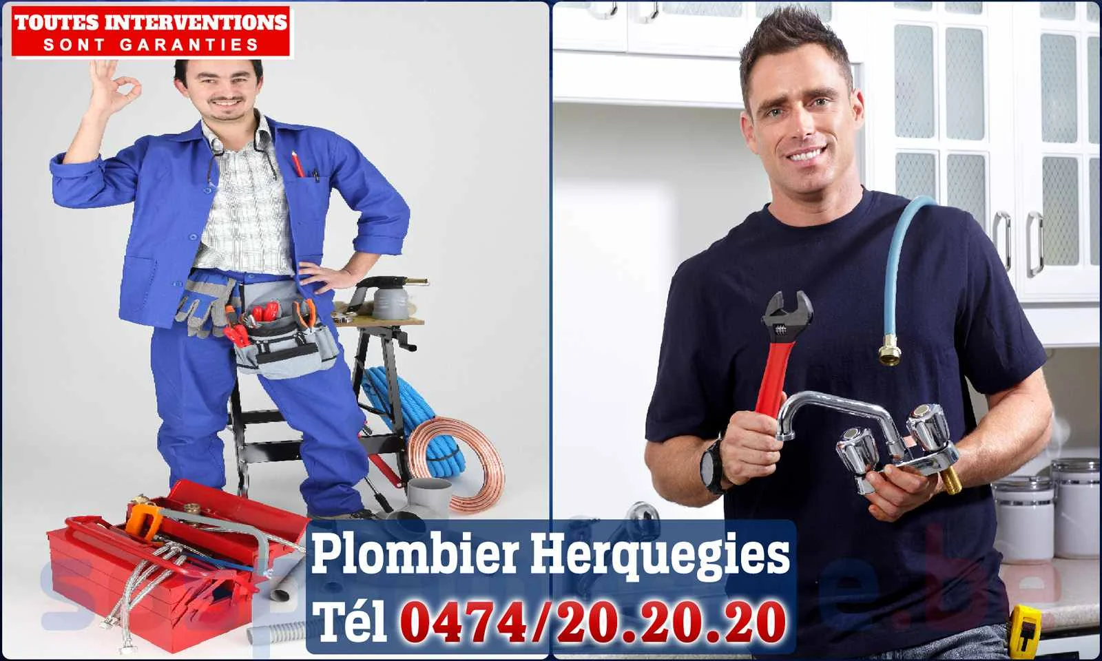 SOS Plomberie - Plombier Herquegies pour installation et
                    réparation